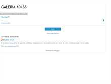 Tablet Screenshot of galeria1036.blogspot.com