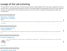 Tablet Screenshot of lablemminglounge.blogspot.com