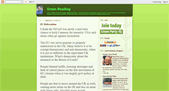 Desktop Screenshot of greenreading.blogspot.com