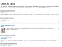 Tablet Screenshot of greenreading.blogspot.com