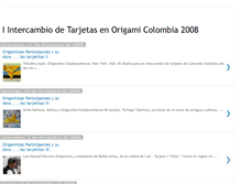 Tablet Screenshot of intercambiodetarjetascolombia.blogspot.com