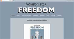 Desktop Screenshot of fashionforfreedomuk.blogspot.com