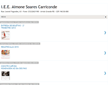 Tablet Screenshot of escolaimone.blogspot.com
