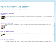 Tablet Screenshot of howtoreconditionoldbatteries.blogspot.com