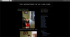 Desktop Screenshot of lioncub.blogspot.com