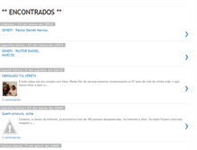 Tablet Screenshot of encontrosdevida.blogspot.com