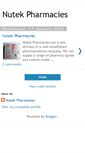 Mobile Screenshot of nutekpharma.blogspot.com