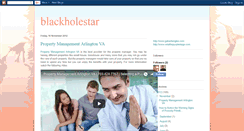 Desktop Screenshot of blackholestar.blogspot.com