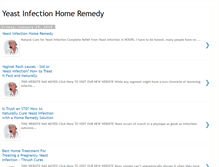 Tablet Screenshot of home-yeast-infection-treatment.blogspot.com