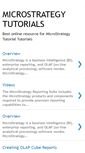 Mobile Screenshot of microstrategy-tutorials.blogspot.com