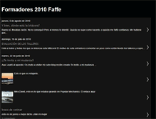 Tablet Screenshot of formadores2010faffe.blogspot.com