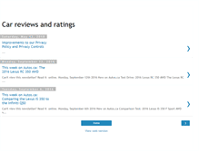 Tablet Screenshot of freecarreviewsandratings.blogspot.com