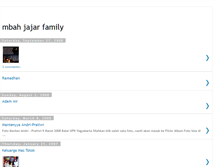 Tablet Screenshot of mbahjajar.blogspot.com