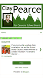 Mobile Screenshot of pearceforschoolboard.blogspot.com