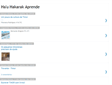 Tablet Screenshot of hau-hakarak-aprende.blogspot.com