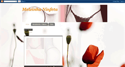 Desktop Screenshot of melzinhaninfeta.blogspot.com