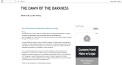 Desktop Screenshot of dawn-of-darkness.blogspot.com