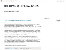 Tablet Screenshot of dawn-of-darkness.blogspot.com