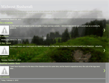 Tablet Screenshot of midwestbushcraft.blogspot.com