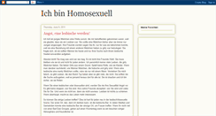 Desktop Screenshot of ichbinhomosexuell.blogspot.com