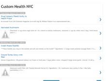 Tablet Screenshot of customhealthnyc-news.blogspot.com