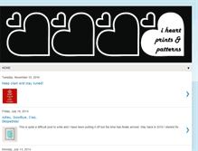 Tablet Screenshot of iheartprintsandpatterns.blogspot.com