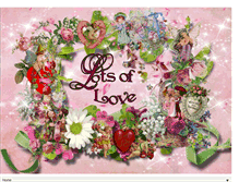 Tablet Screenshot of faerienuflotsoflove.blogspot.com