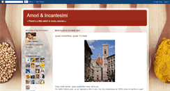 Desktop Screenshot of amorieincantesimi.blogspot.com