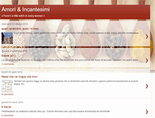 Tablet Screenshot of amorieincantesimi.blogspot.com