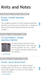 Mobile Screenshot of knitsandnotes.blogspot.com