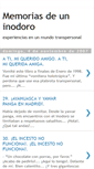 Mobile Screenshot of memoriasdeuninodoro.blogspot.com
