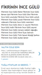 Mobile Screenshot of fikrimininceguludizim.blogspot.com