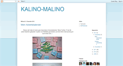 Desktop Screenshot of kalino-malino.blogspot.com