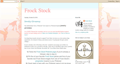 Desktop Screenshot of frockstock.blogspot.com