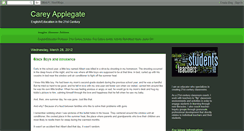 Desktop Screenshot of careyapplegate.blogspot.com