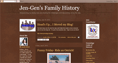 Desktop Screenshot of jen-gen.blogspot.com