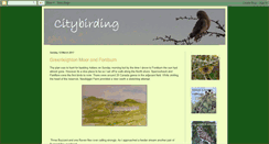 Desktop Screenshot of citybirding.blogspot.com