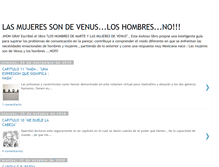 Tablet Screenshot of lasmujeresdevenusyloshombresno.blogspot.com