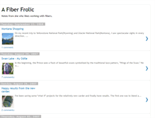 Tablet Screenshot of fiberfrolic.blogspot.com