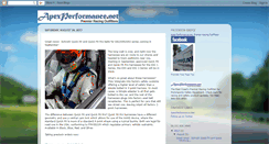 Desktop Screenshot of apexperformanceblog.blogspot.com