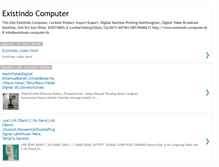 Tablet Screenshot of existindo-computer.blogspot.com