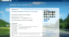 Desktop Screenshot of aiesecntlcgcdp.blogspot.com