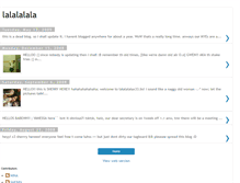 Tablet Screenshot of lalalalalax33.blogspot.com