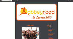 Desktop Screenshot of abbeyroad-stlaurent2011.blogspot.com
