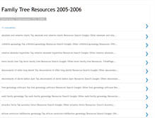 Tablet Screenshot of familytree20052006.blogspot.com
