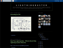 Tablet Screenshot of lightningbuster.blogspot.com