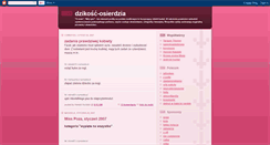 Desktop Screenshot of dzikosc-osierdzia.blogspot.com