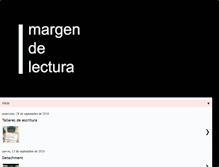 Tablet Screenshot of margendelectura.blogspot.com