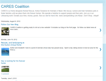 Tablet Screenshot of carescoalition.blogspot.com