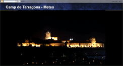 Desktop Screenshot of meteocampdetarragona.blogspot.com